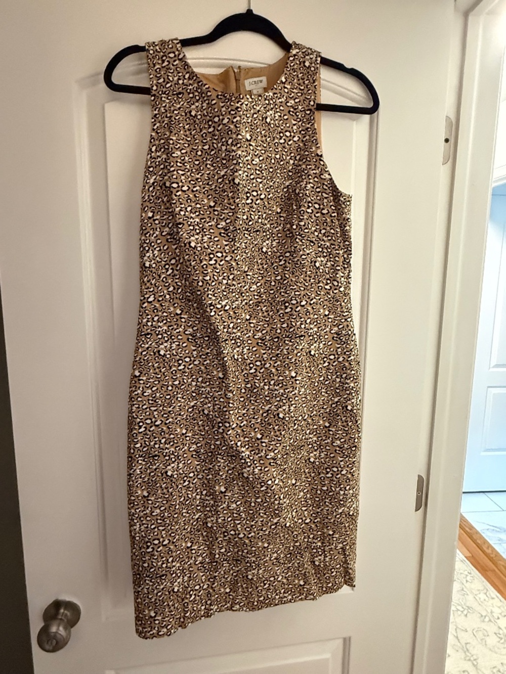 JCrew Cheetah Dress Size 8